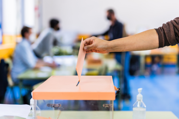 general view voter voting