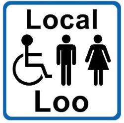 Local Loos sign