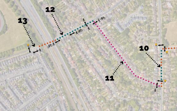 Church Road, Palmerstone Road and Culver Lane image