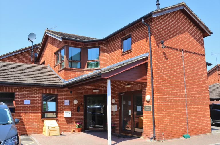 The entrance of Loddon Court