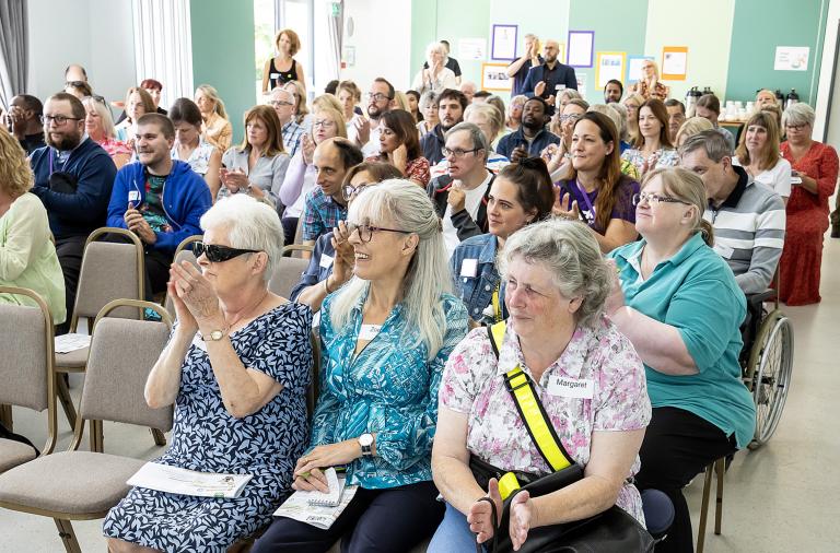 Audience at event