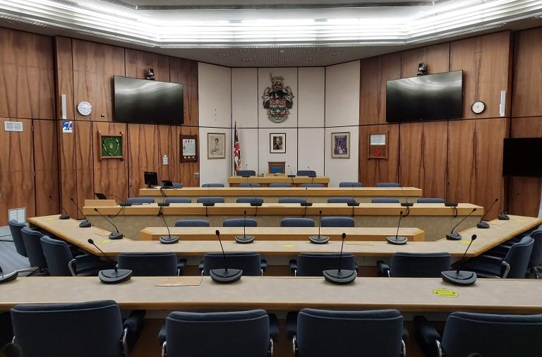 Council chamber