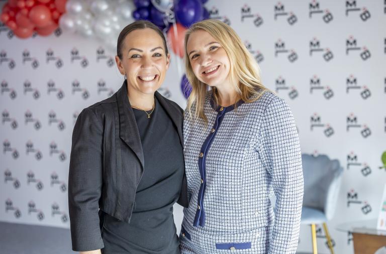 Heather and Maria from My Little Boardroom