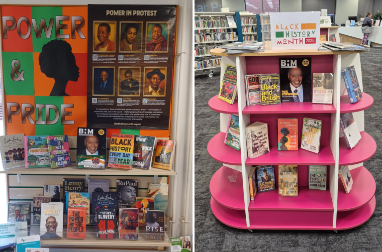 Black History Month displays