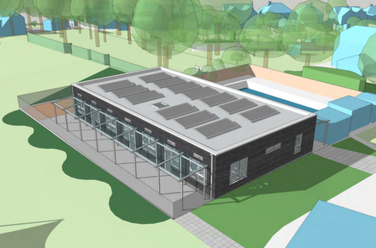 3D visual of St Paul's School