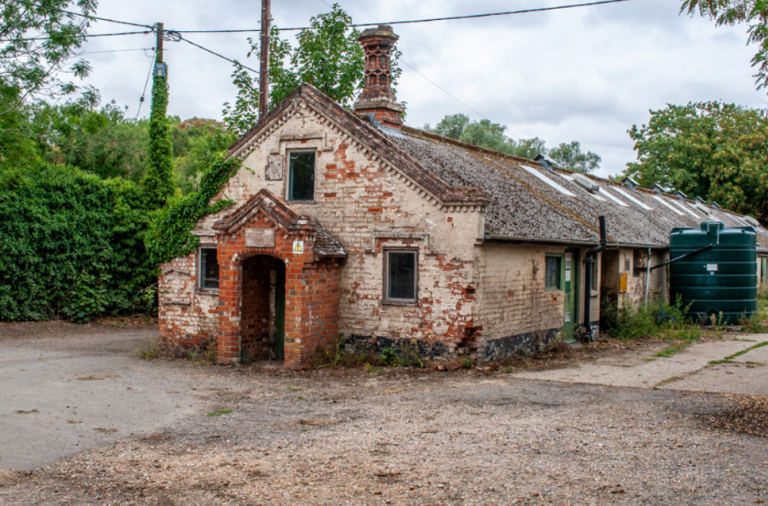 Existing brick building