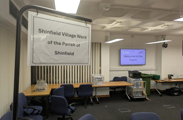 by-election count general view