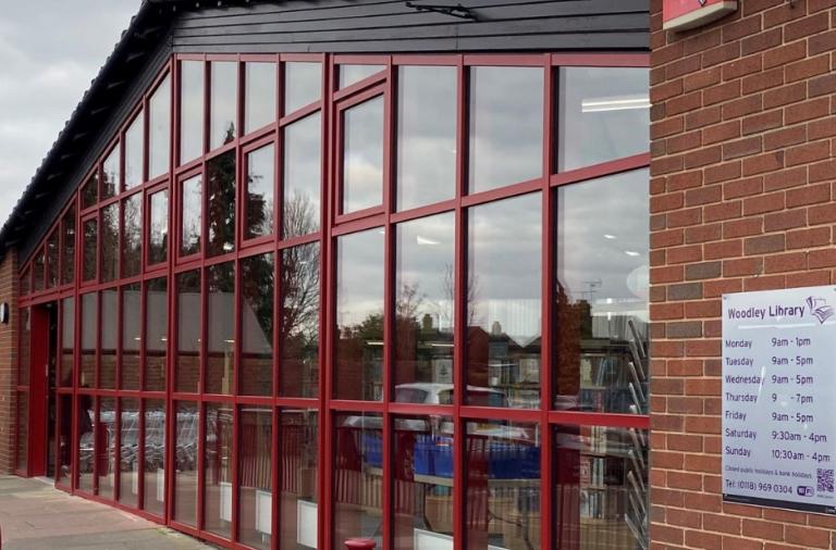 Woodley library exterior