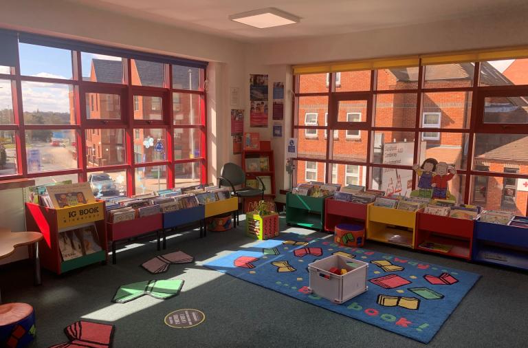 Wokingham library before photo