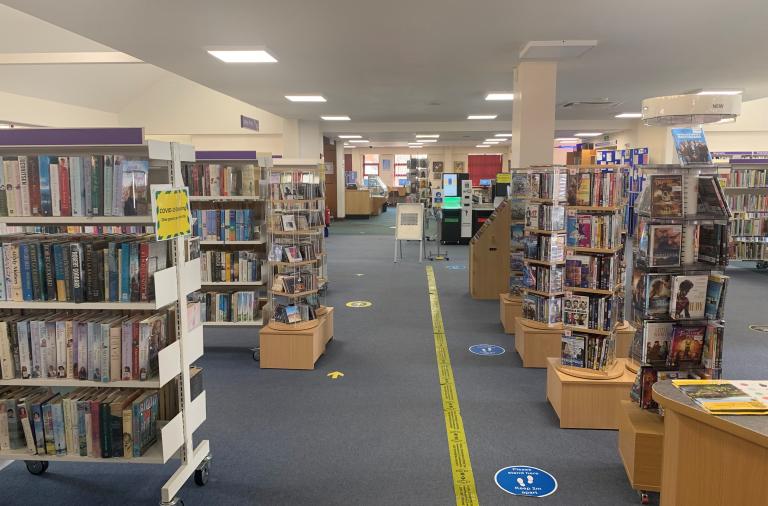 Wokingham library before photo