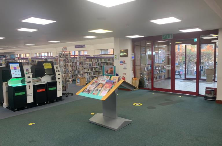 Wokingham library before photo