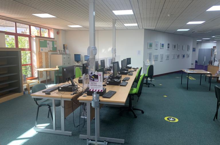 Wokingham library before photo