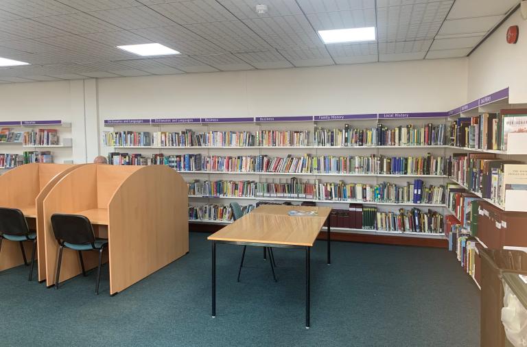Wokingham library before photo