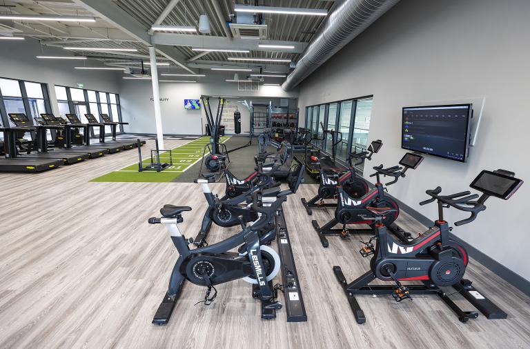 Leisure centre after photo - gym