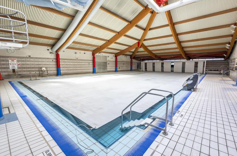 Leisure centre before photo - pool