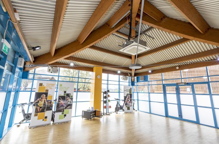 Leisure centre before photo