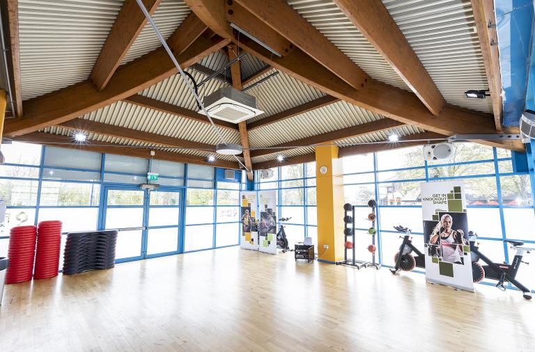 Leisure centre before photo