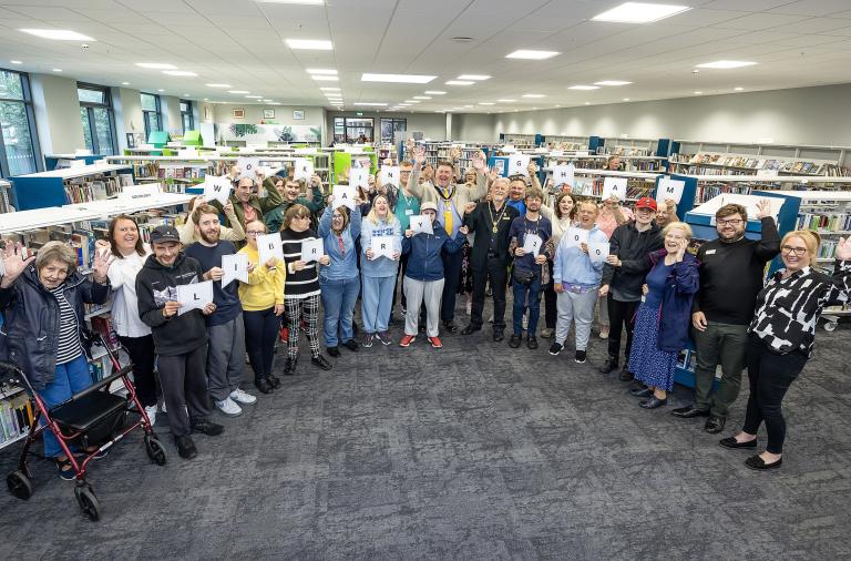 Wokingham library after photo