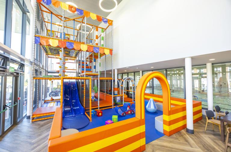 Leisure centre after photo