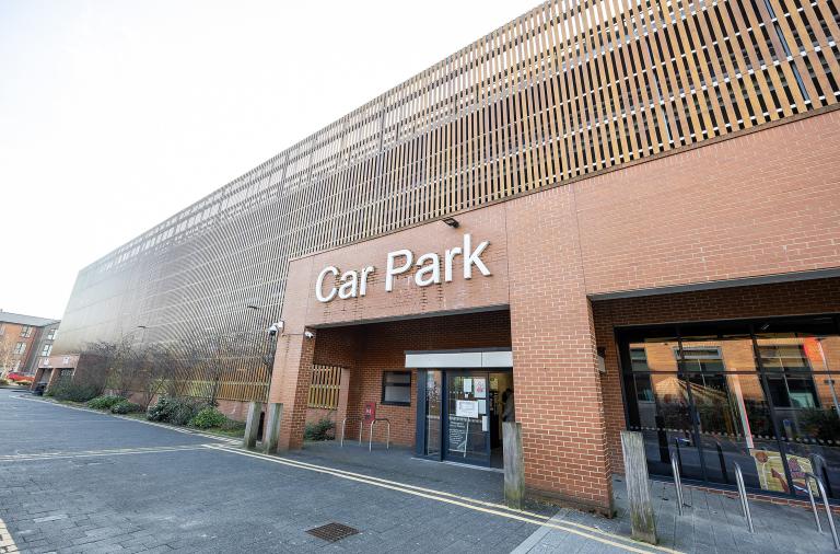 Car park after photo