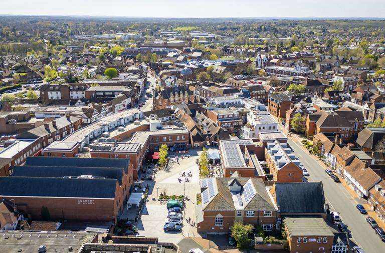 Wokingham town centre
