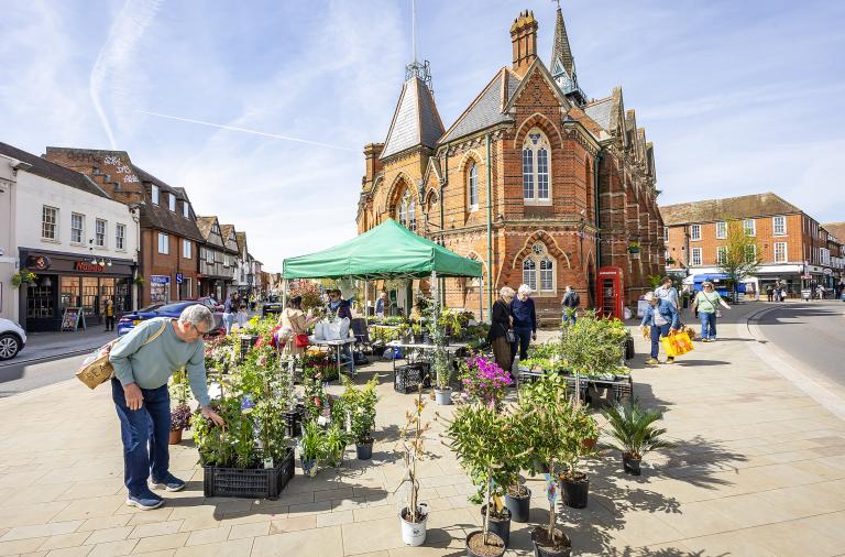 Wokingham Market Place photo