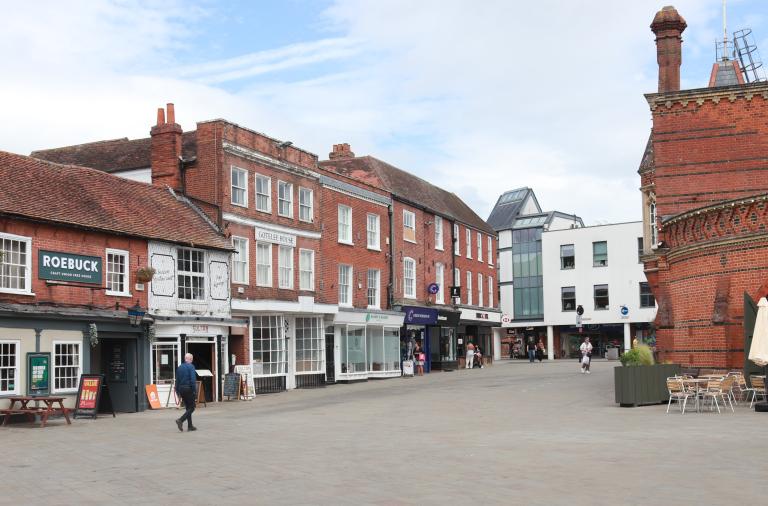 Wokingham Town Centre photo