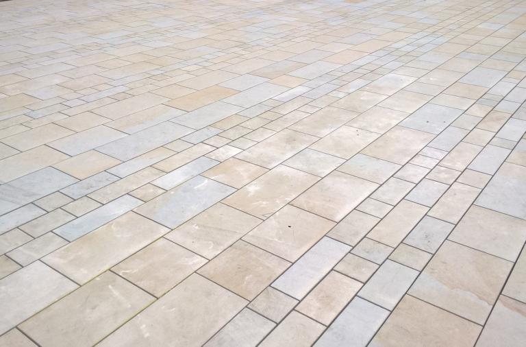 Wokingham Town Centre new paving
