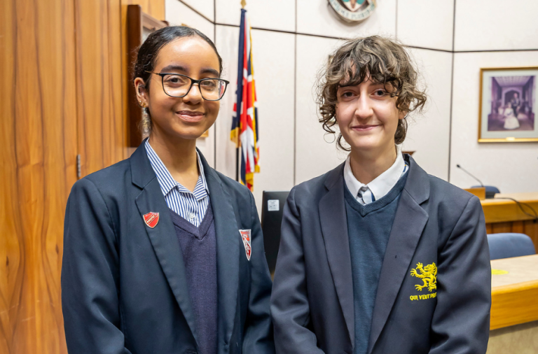 Laima Dhimitri and Jasmine Dix 