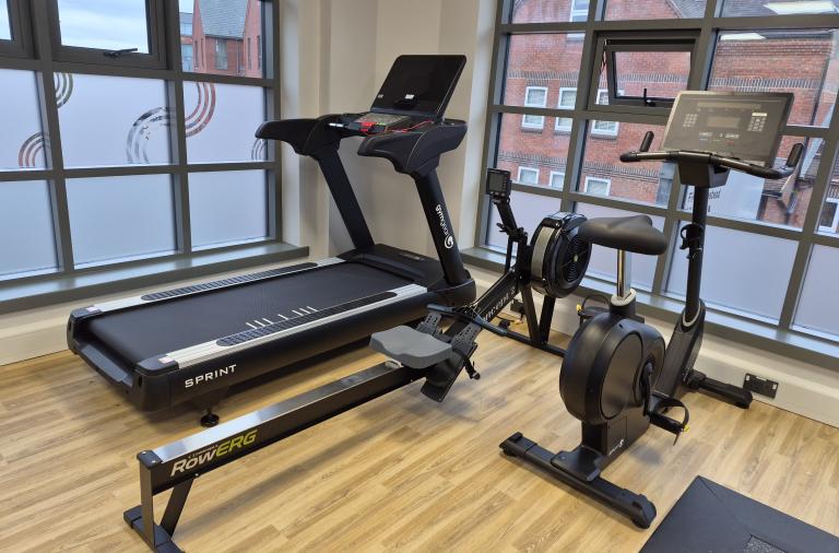 Gym equipment at The Glade Wokingham 