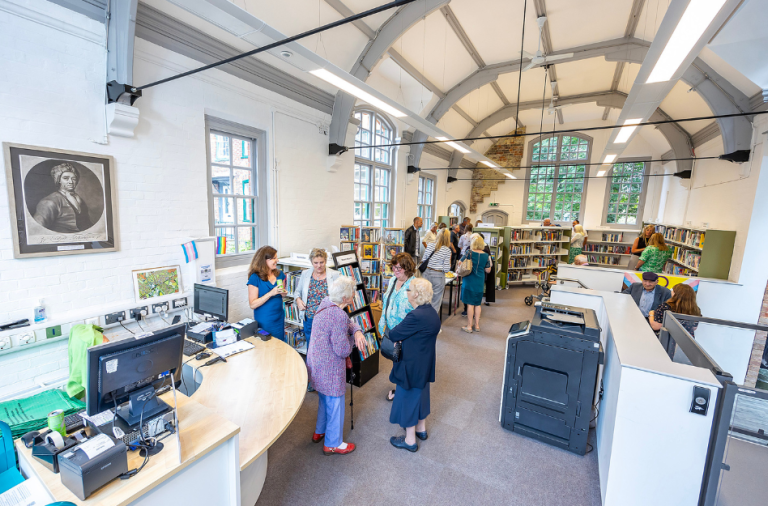 library event general view