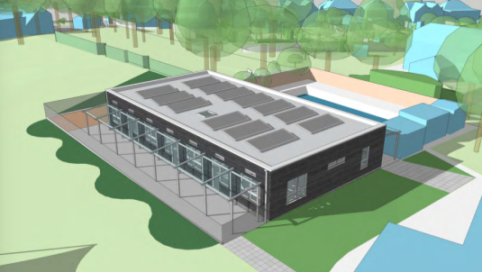 3D visual of St Paul's School