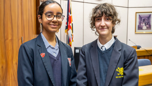 Laima Dhimitri and Jasmine Dix 