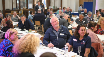 People at a community engagement event