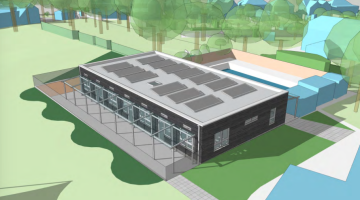 3D visual of St Paul's School