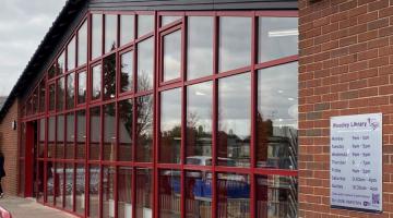 Woodley library exterior