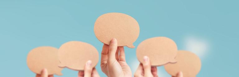 Speech bubbles